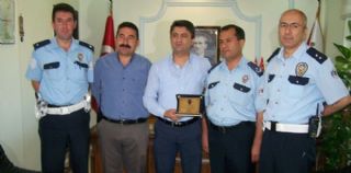 Emniyet Müdürü Şahin Beyşehir'e Veda Etti