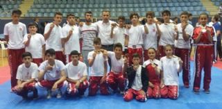 Kickboks'ta Beyşehir'in Gururu oldular.