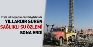 Yıllardır Süren Sağlıklı Su Özlemi Sona Erdi