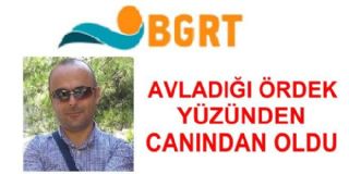 Avladığı Ördek Uğruna Canından Oldu