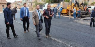 Tatil'de de Asfalt Çalışmalarına Devam