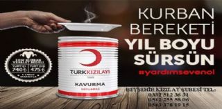 Kızılay'dan Kurban Kampanyası