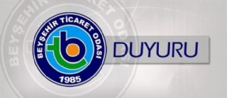 Beyşehir Ticaret Odasından Yapılandırma