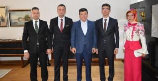 Av Tüfeği Üreticileri Davutoğlunu Ziyaret Etti