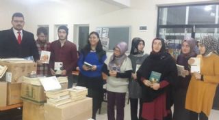 İmrenler Kız Meslek Lisesi'nden Kitap Kampanyası