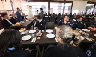 Beyşehir Belediyesinden Polise Moral Yemeği 