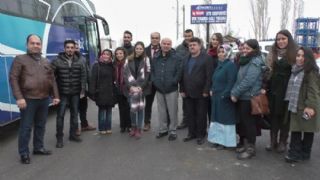 Beyşehir KYK Yurt Ööğrencileri Polisinin Yanında