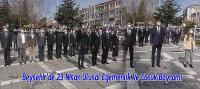 Beyşehir'de 23 Nisan Ulusal Egemenlik Ve Çocuk Bayramı Kutlaması