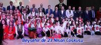 Beyşehir'de 23 Nisan Coşkusu