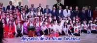 Beyşehir'de 23 Nisan Coşkusu