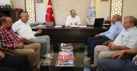KONFED Başkanı Devebacak, Beyşehir Belediyesini Ziyaret Etti