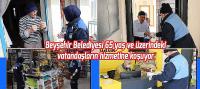 Beyşehir Belediyesi 65 Yaş Ve Üzerindeki Vatandaşların Hizmetine Koşuyor