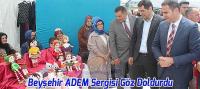 Beyşehir ADEM Sergisi Göz Doldurdu