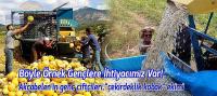 Akçabelen’in genç çiftçilerden 