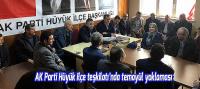 AK Parti Hüyük İlçe Teşkilatı’nda temayül yoklaması