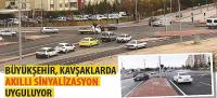 Büyükşehir, Kavşaklarda Akıllı Sinyalizasyon Uyguluyor