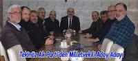 Tekinöz, Ak Parti’den Milletvekili Aday Adayı