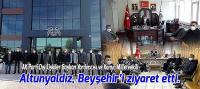Altunyaldız, Beyşehir’i ziyaret etti