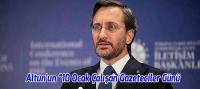 Cumhurbaşkanlığı İletişim Başkanı Fahrettin Altun’un “10 Ocak Çalışan Gazeteciler Günü” Mesajı