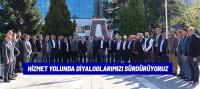 Vatandaşımıza hizmet yolunda diyaloglarımızı sürdürmekteyiz