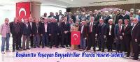 Başkent'de ki Beyşehirliler İftarda Hasret Giderdi
