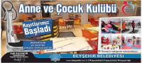 Beyşehir’de Anne Çocuk Kulübü yeniden açılıyor