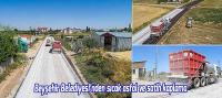 Beyşehir Belediyesi'nden sıcak asfalt ve satih kaplama