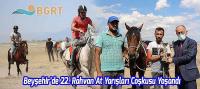 Beyşehir’de 22. Rahvan At Yarışları Coşkusu Yaşandı