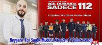 Beyşehir İlçe Sağlık Müdürü Dr.Hakan Ateş’ten 11 Şubat mesajı