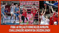 FIBA 18 Yaş Altı Erkekler Avrupa Challengers Konya’da Düzenlendi