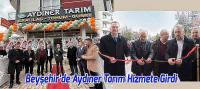 Beyşehir’de Aydıner Tarım Hizmete Girdi