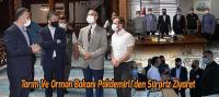Tarım Ve Orman Bakanı Pakdemirli'den Sürpriz Ziyaret