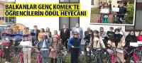 Balkanlar Genç KOMEK’te Öğrencilerin Ödül Heyecanı