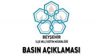Beyşehir'de İki Lise Sınavla Öğrenci Alacak