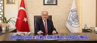 Başkan Bayındır’ın 12 Mart İstiklal Marşı’nın Kabulü Mesajı