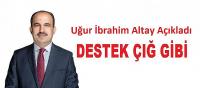 Uğur İbrahim Altay açıkladı, destek çığ gibi büyüdü