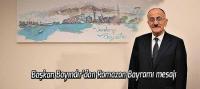 Başkan Bayındır’dan Ramazan Bayramı mesajı