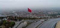Büyükşehir’den Akyokuş’a Dev Türk Bayrağı