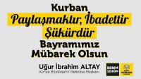 Altay; Kurban Paylaşmaktır, Şükürdür