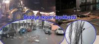 Beyşehir’de şiddetli rüzgâr hayatı olumsuz etkiledi