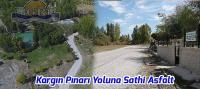 Kargın Pınarı Yoluna Sathi Asfalt
