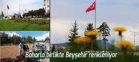 Beyşehir Belediyesi Şehri Güzelleştirmeye Devam Ediyor