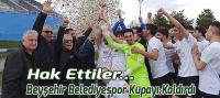 Beyşehir Belediyespor Hak Ettiği Kupayı Kaldırdı