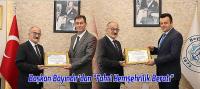 Başkan Bayındır’dan “Fahri Hemşehrilik Beratı”