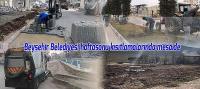 Beyşehir Belediyesi haftasonu kısıtlamalarında mesaide