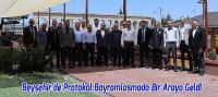 Beyşehir'de Protokol Bayramlaşma Programında Bir Araya Geldi