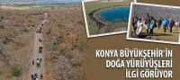 Konya Büyükşehir’in Doğa Yürüyüşleri İlgi Görüyor