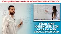 Büyükşehir’den LGS’ye Hazırlanan Öğrencilere Büyük Katkı