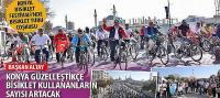 Konya Bisiklet Festivali’nde Bisiklet Turu Coşkusu