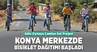 Konya Merkezde Bisiklet Dağıtımı Başladı